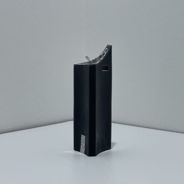 Uniriese Kerze (Paraffin) 13cm / Ansicht-3