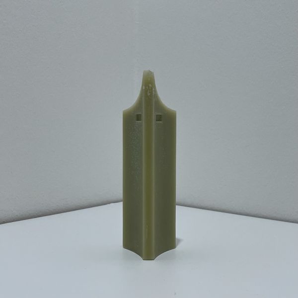 Uniriese Kerze (Paraffin) 13cm / Ansicht-1