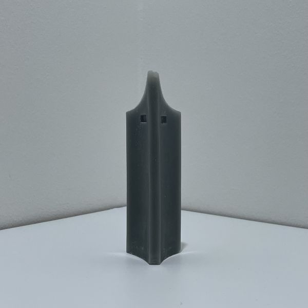 Uniriese Kerze (Paraffin) 13cm / Ansicht-1