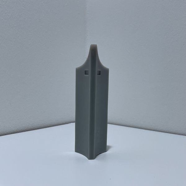 Uniriese Kerze (Paraffin) 13cm / Ansicht-1