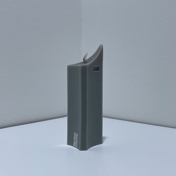 Uniriese Kerze (Paraffin) 13cm / Ansicht-3