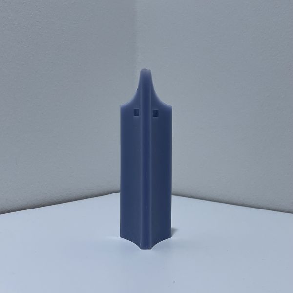 Uniriese Kerze (Paraffin) 13cm / Ansicht-1