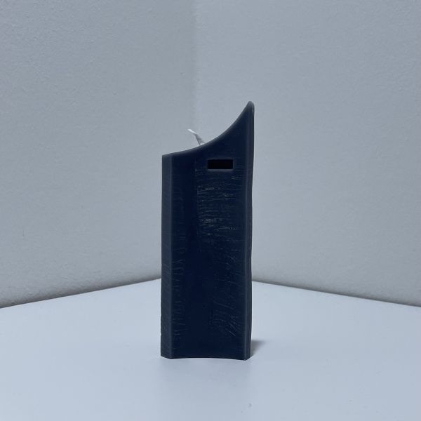 Uniriese Kerze (Paraffin) 13cm / Ansicht-2