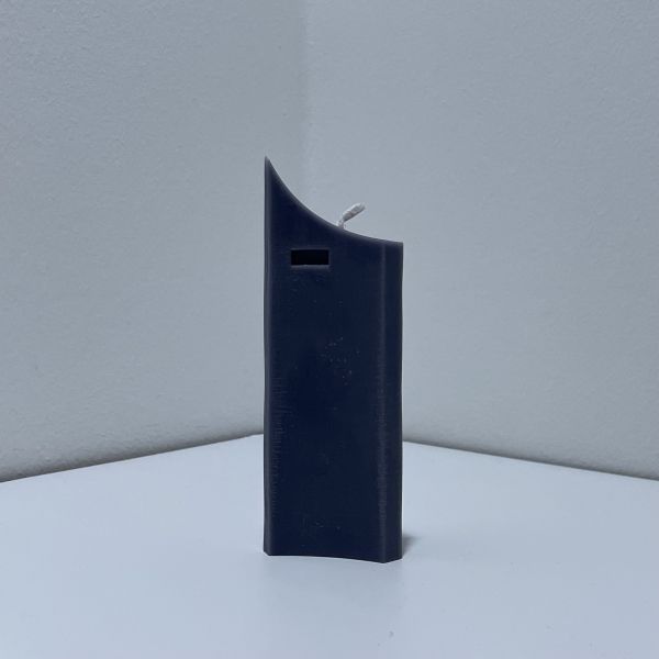 Uniriese Kerze (Paraffin) 13cm / Ansicht-0