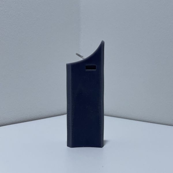 Uniriese Kerze (Paraffin) 13cm / Ansicht-2