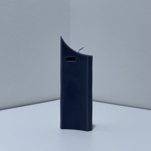 Uniriese Kerze (Paraffin) 13cm / Ansicht-6