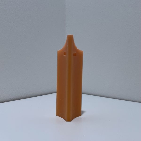 Uniriese Kerze (Paraffin) 13cm / Ansicht-1