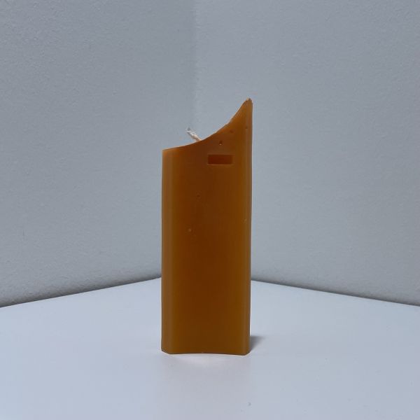 Uniriese Kerze (Paraffin) 13cm / Ansicht-2