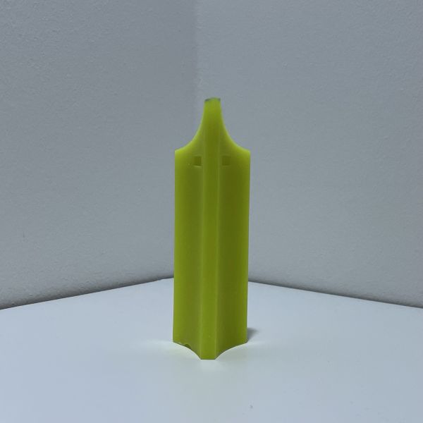 Uniriese Kerze (Paraffin) 13cm / Ansicht-1