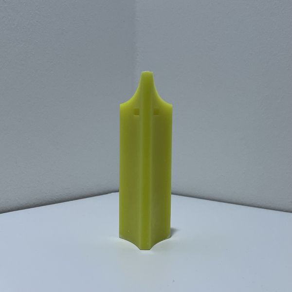 Uniriese Kerze (Paraffin) 13cm / Ansicht-1