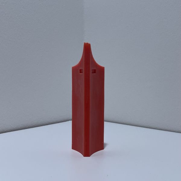 Uniriese Kerze (Paraffin) 13cm / Ansicht-1