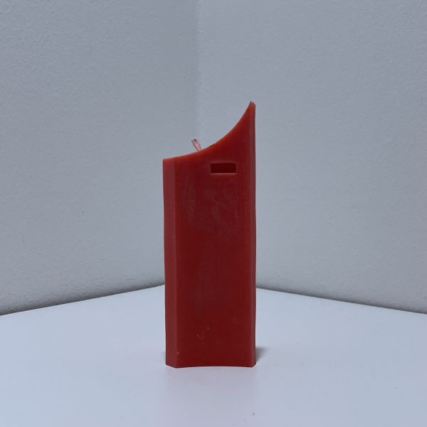 Uniriese Kerze (Paraffin) 13cm / Ansicht-2