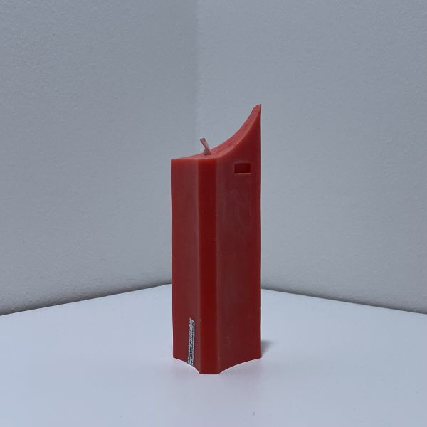 Uniriese Kerze (Paraffin) 13cm / Ansicht-3